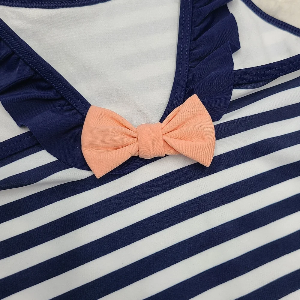 NEW H&M girls' swimsuit and hat size 18 months